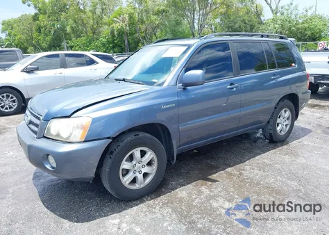 2002 Toyota Highlander Limited V6 z USA, uszkodzony, nr VIN JTEHF21A920043044